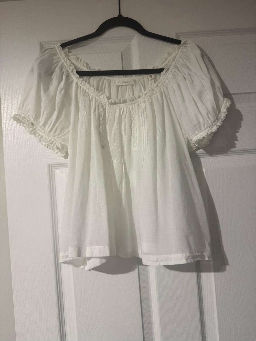 Doen Fredericka Blouse “ Salt” - Picture 2 of 7